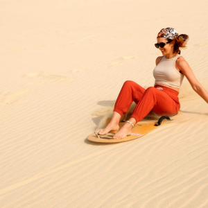 Sandboarding – Wild Oryx Camp Bubbles